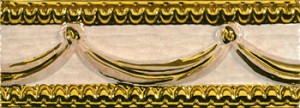 Ape RYAD ZENIT GOLD MARRON фриз Плитка Настенная 163467