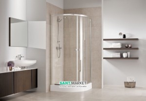 Душевая кабина Kolo FIRST 90x90х190 средний поддон ZKPG90214003Z1
