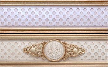 Mapisa Плитка CE LOUVRE MIX GOLD фріз2 242833