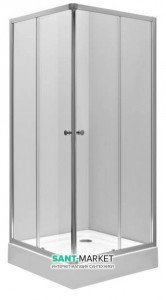 Душевая кабина Kolo FIRST 80х80х190 средний поддон ZKDK80222003Z1