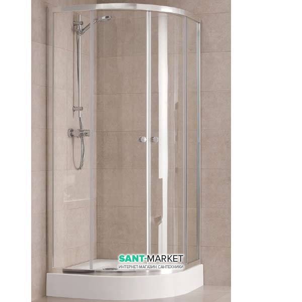 Душова кабіна Kolo FIRST 80x80х190 середній піддон ZKPG80222003Z1