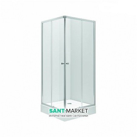 Душова кабіна Kolo FIRST 90х90х190 середній піддон ZKDK90222003Z1