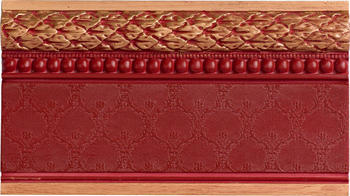 Mapisa Плитка ZOCALO STARIY ARBAT RED фриз 210371