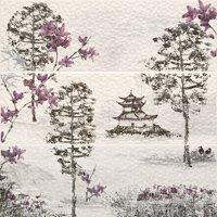 APE Luna DEC SET (3) AKITA PURPURA декор3 Плитка настінна 204215