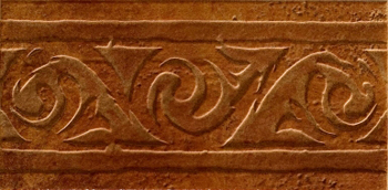 Zeus Ceramica Плитка Cotto Classico LHX22 FASCIA ROSSO фриз