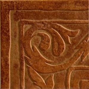 Zeus Ceramica Плитка Cotto Classico TPX22 ANGOLO ROSSO декор