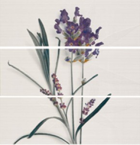 APE LIGNE DEC SET (3) LAVANDA декор3 Плитка настенная 189914