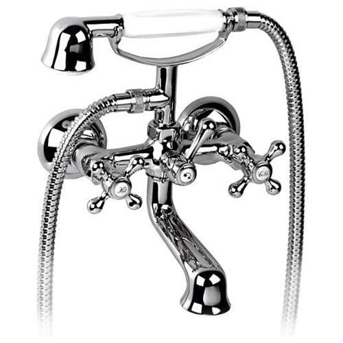 Смеситель двухвентильный для ванны с душем KFA коллекция Retro хром 374-145-00