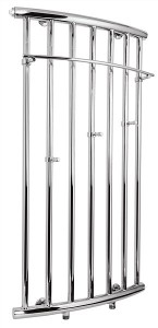 Водяной полотенцесушитель Laris коллекция Ларис П дизайнерский 500х1200х137 хром 72207027