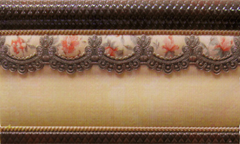 Aparici Плитка Scarlett LACE ZOCALO фриз 237648