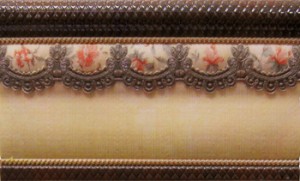 Aparici Плитка Scarlett LACE ZOCALO фриз 237648
