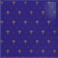 Aparici Плитка POEME AZUL ORNATO 140402