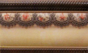 Aparici Плитка Scarlett LACE ZOCALO фриз 237648