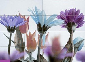 Azteca Iris White DEC 4 SPRING WHITE декор4 Плитка настінна 118558