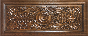 Aparici Плитка Spinner DEC CARVING NOGAL ORNATO декор 170794