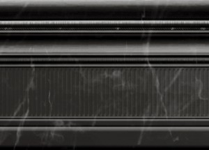 Aparici Плитка Statuario ZOC SITE NEGRO фриз 174024