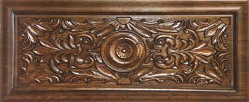 Aparici Плитка Spinner DEC CARVING NOGAL ORNATO декор 170794