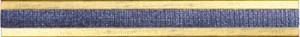 Aparici Плитка Tailor TWEED BLUE LIST фриз 201316