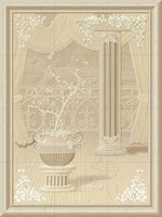 Aparici Плитка TIRRENO CREMA CUADRO I декор 201354