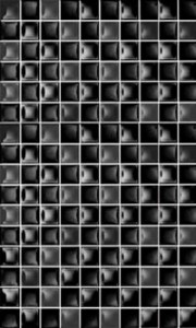 Venis Плитка MINIDUAL NERO 208801