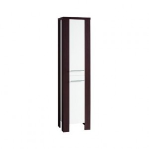 Kolo RUNA шафка бічній високий фасад білий глянець корпус венге / білий глянець 88385000