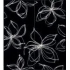 Impronta Bianconero NERO ROMANTICO DEC декор2 Плитка Настенная 140674