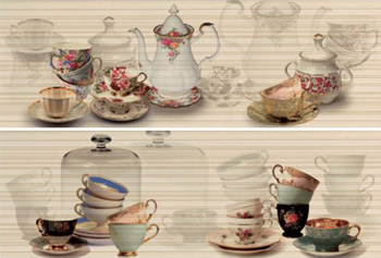 Porcelanite Dos плитка 7021 COMP CREMA MOKA ROYAL 2 декор2 186590