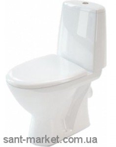 Унитаз напольный компакт Kolo коллекция Solo 79228000 + Сиденье Soft-Close