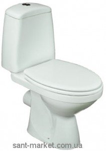 Унитаз напольный компакт Kolo коллекция Solo S7921800U + Сиденье в комплекте