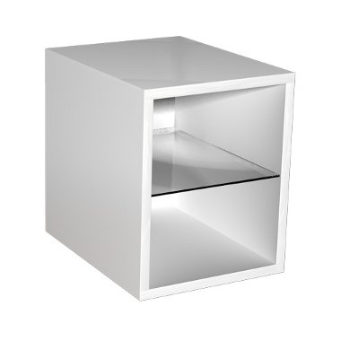 Kolo DOMINO корпус к шкафчику универ-му с дверцей  правому  левому 30x 37x42 см  бел.гл. 89253000