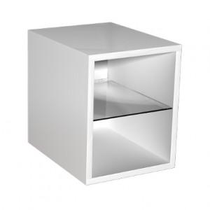 Kolo DOMINO корпус к шкафчику универ-му с дверцей  правому  левому 30x 37x42 см  бел.гл. 89253000