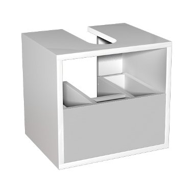 Kolo DOMINO корпус до шафки універ-му з висувним ящиком 40 x 37 x 37 см білий глянець 89327000