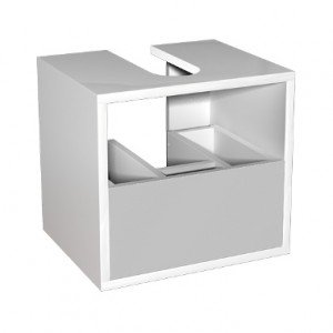 Kolo DOMINO корпус до шафки універ-му з висувним ящиком 40 x 37 x 37 см білий глянець 89327000