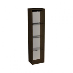 Kolo DOMINO корпус к шкафчику боковому  верхнему  правому левому 30x120x25 см  венге 88344000