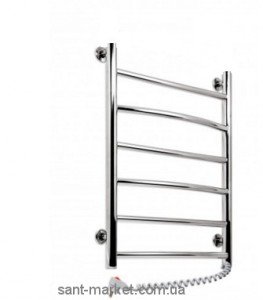 Электрический полотенцесушитель Laris Микс П6 Э 480x700х30 лесенка хром 73207009