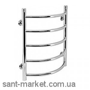 Водяний полотенцесушитель Laris колекція Омега П драбинка 430х500х150 хром 71207068