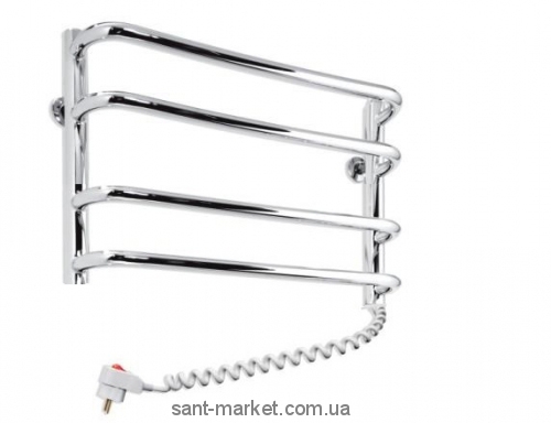 Электрический полотенцесушитель Laris Стандарт П4 Э 480x500х30 лесенка хром 73207019