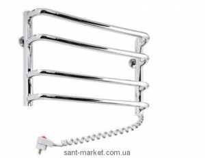 Электрический полотенцесушитель Laris Стандарт П4 Э 480x500х30 лесенка хром 73207019