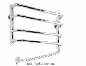 Электрический полотенцесушитель Laris Стандарт П4 Э 480x500х30 лесенка хром 73207019