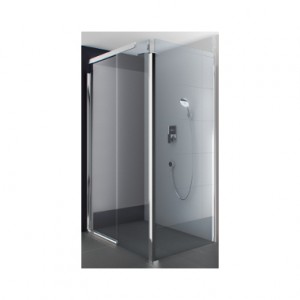 Kolo S600 боковая стенка 100 см  закаленное стекло  серебряный матовый JSKX10222001