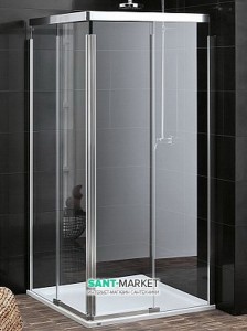 Дешевая кабина Kolo S600 90х90х200 часть левая JKDK90222003L