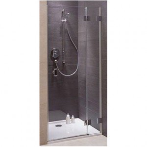 Душові двері в нішу Kolo NIVEN скляна орні 80х195 FDRF80222003R