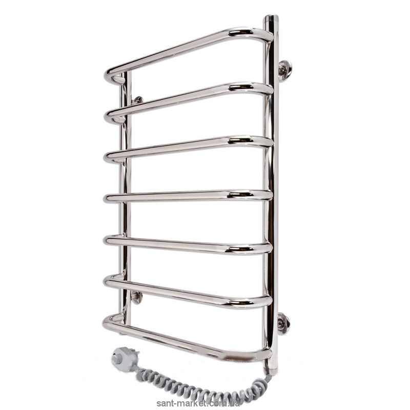 Електричний полотенцесушитель Laris Стандарт П7 Е 480x700х30 драбинка хром 73207022