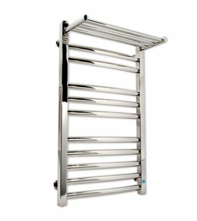 Водяний полотенцесушитель Laris колекція Гранд П драбинка 500х900х263 хром з полицею 71207603