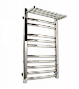 Водяной полотенцесушитель Laris коллекция Гранд П лесенка 500х900х263 хром с полкой 71207603