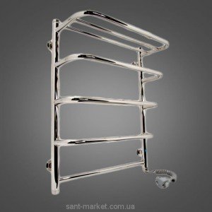  Электрический полотенцесушитель Laris Стандарт П5 Э с полкой 500x660х35 лесенка хром 71207610
