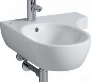 Раковина для ванної підвісна Keramag колекція 4U біла 123450