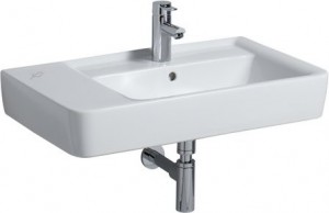 Раковина для ванной подвесная Keramag коллекция Renova Nr.1 Plan белая 122175