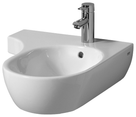 Раковина для ванной подвесная Keramag коллекция 4U белая 123455