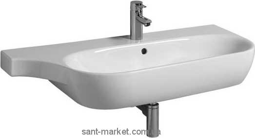 Раковина для ванной подвесная Keramag коллекция 4U белая 123405